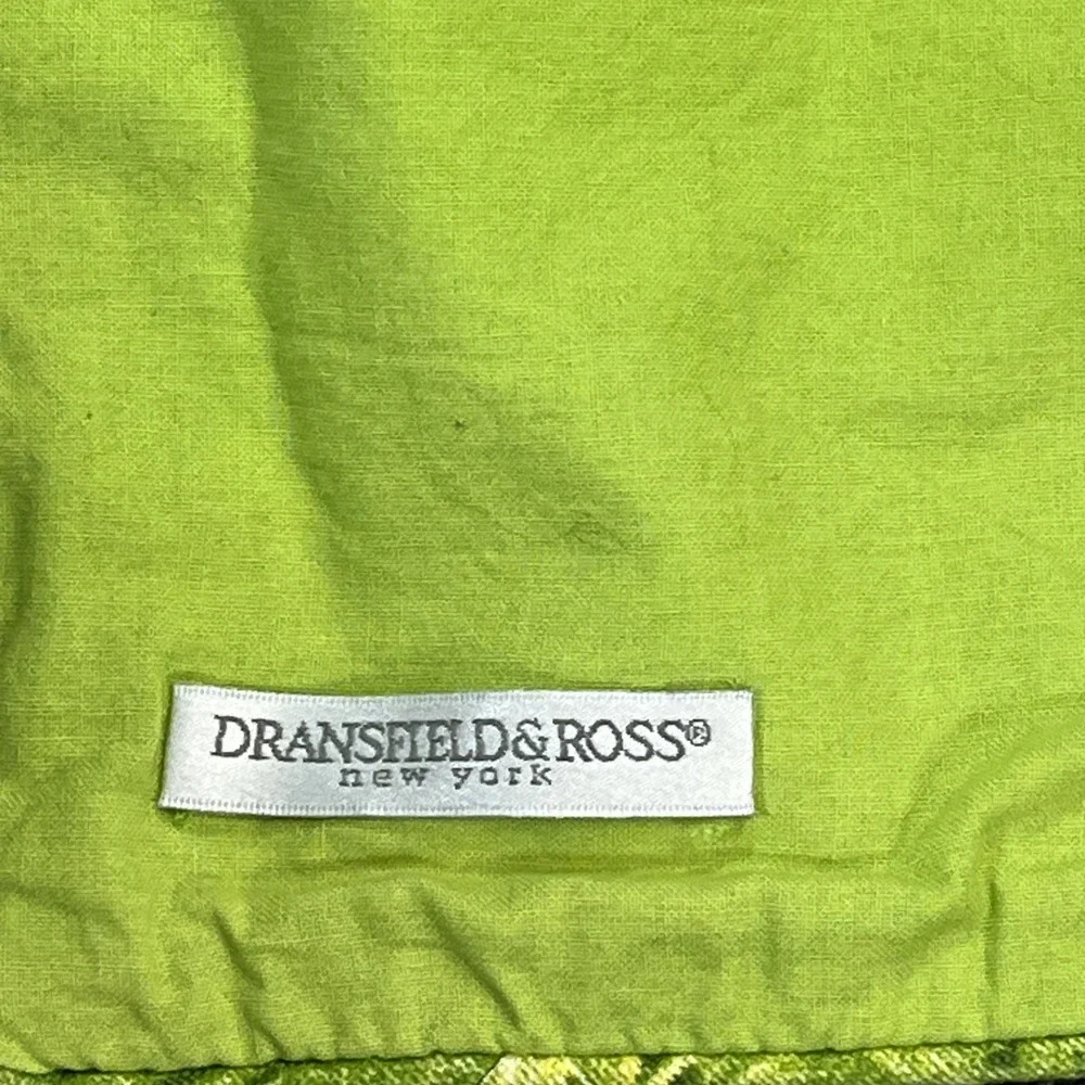 Dransfield & Ross Full Comforter Yellow Frog Dragonfly Reversible Lake House